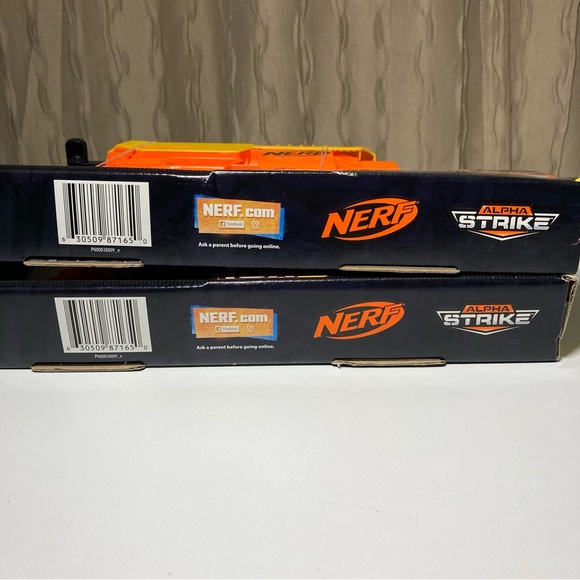 Set of 2 NIB NERF Alpha Strike FANG QS - 4 Dart BLASTER With 10 Elite DARTS - Picture 9 of 9